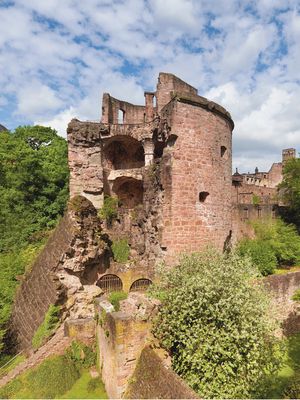 Sightseeing Heidelberg: Spaziergang durch den Schloss-Garten 