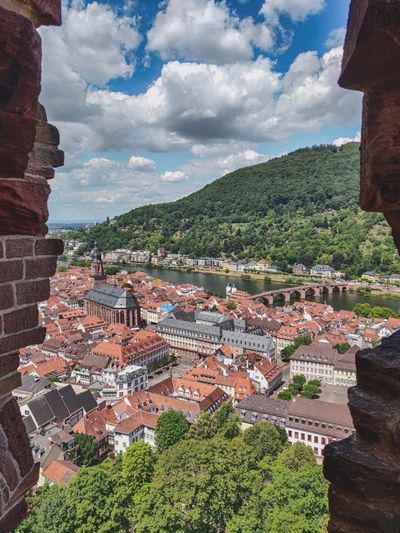 Sightseeing Heidelberg: Blick auf die Altstadt