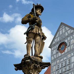 Reutlingen Stadtführung von Koffergepackt: Der Maximilianbrunnen