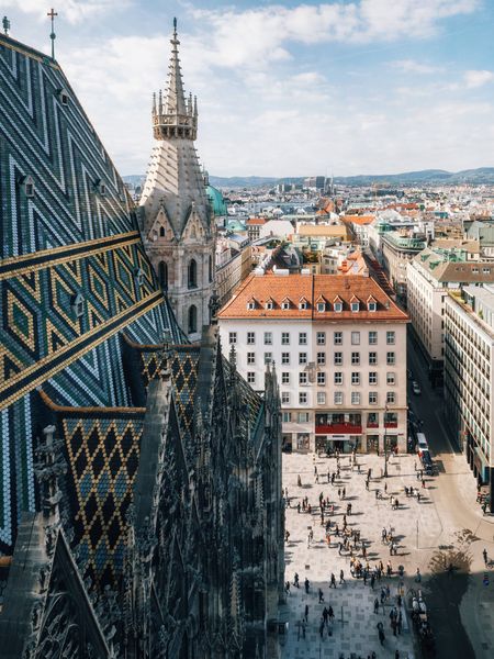 Stadtführung Wien: Blick vom Stephansdom